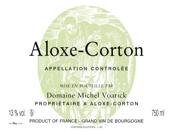2021 Domaine Michel Voarick, Aloxo-Corton Rouge