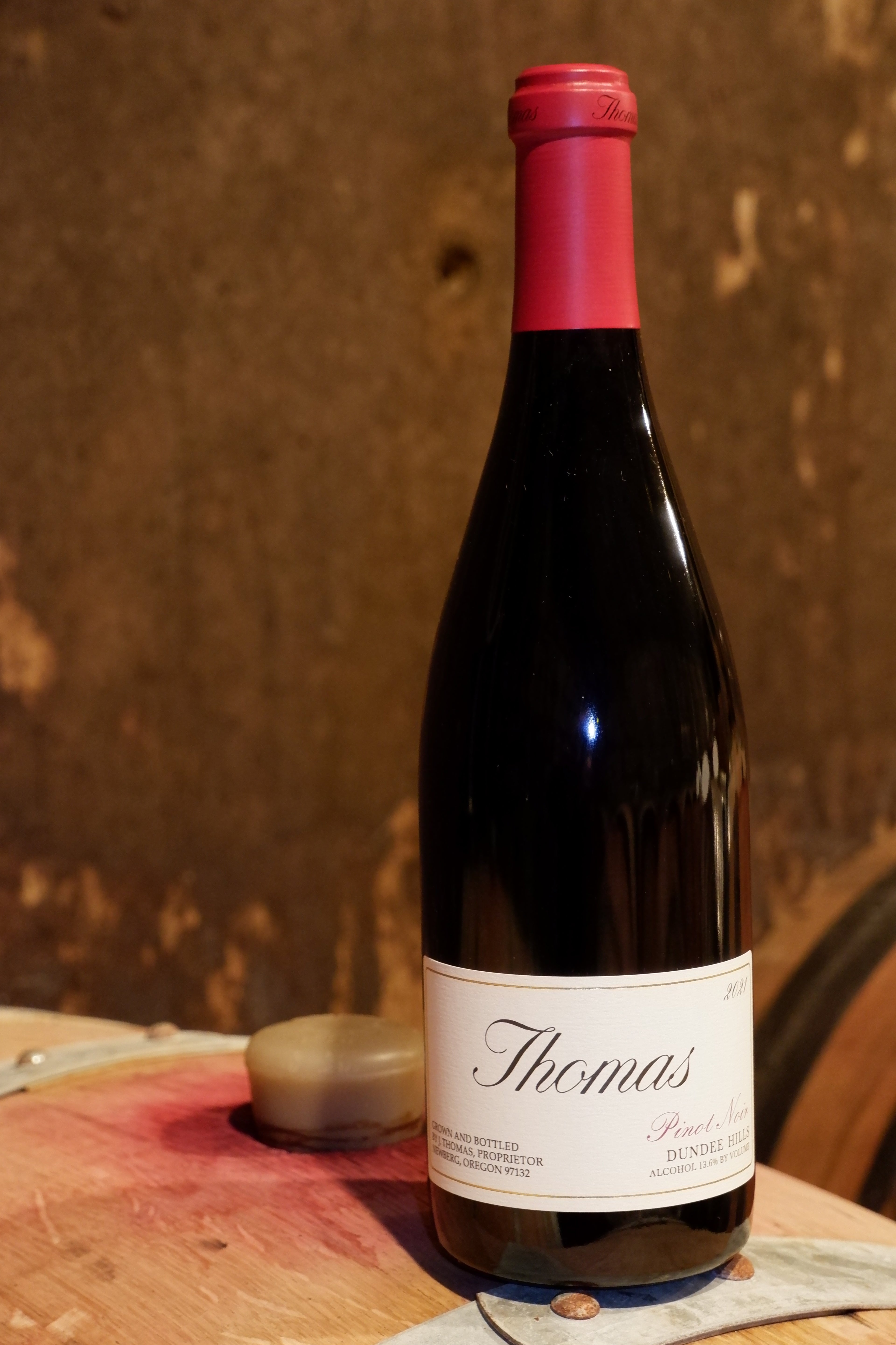 2023 Thomas Pinot Noir, Dundee Hills Oregon PRESALE