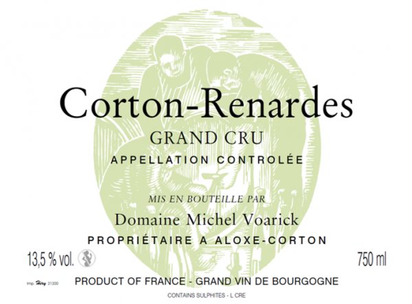 2021 Domaine Voarick, Corton Renardes