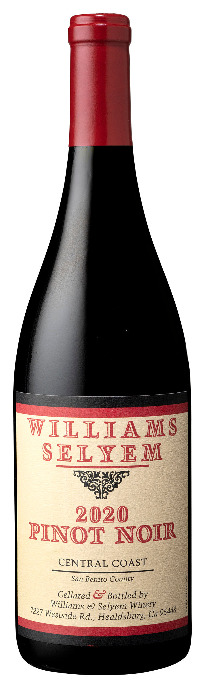 2020 Williams Selyem Central Coast Pinot Noir