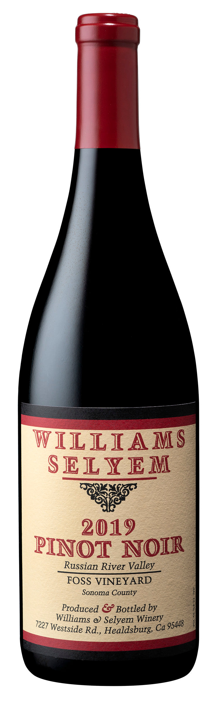 2019 Williams Selyem Foss Vineyard Pinot Noir