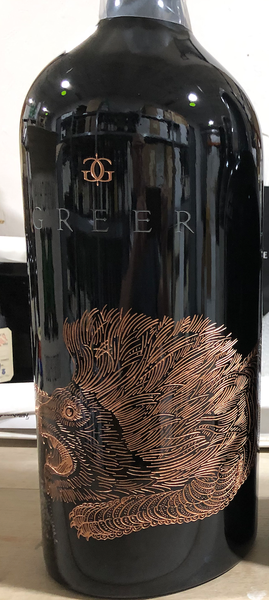 2018 Greer Cabernet Sauvignon 6 Liter